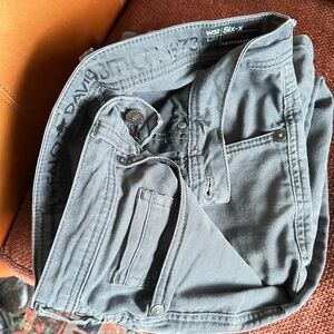 Buffalo David Bitton Men's Straight Gray Jeans